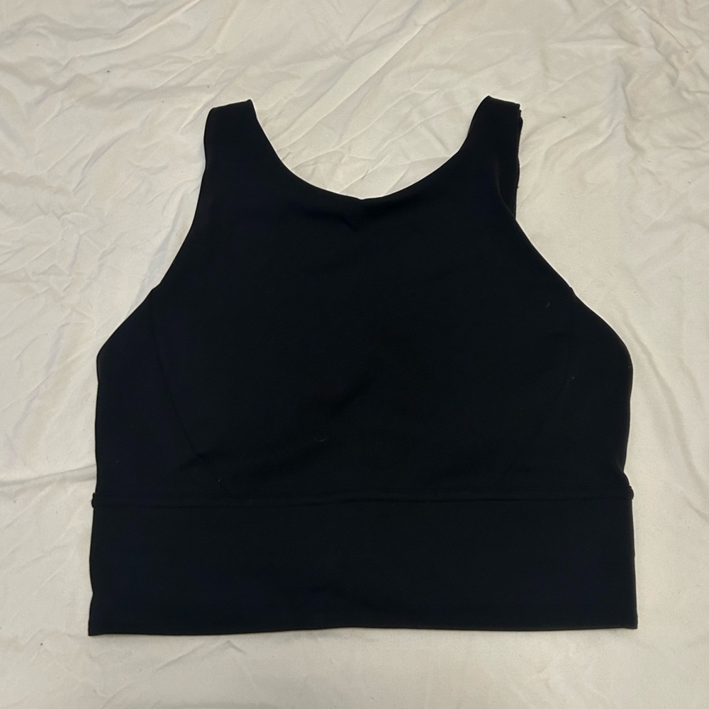 Lululemon “stronger as one” long line sports bra